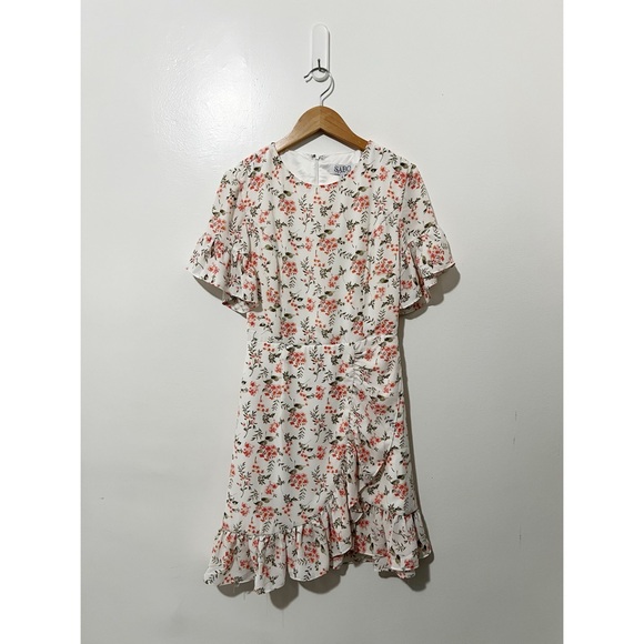 Sabo Skirt Floral Romantic Ruffle Dress Size Small - Picture 7 of 10